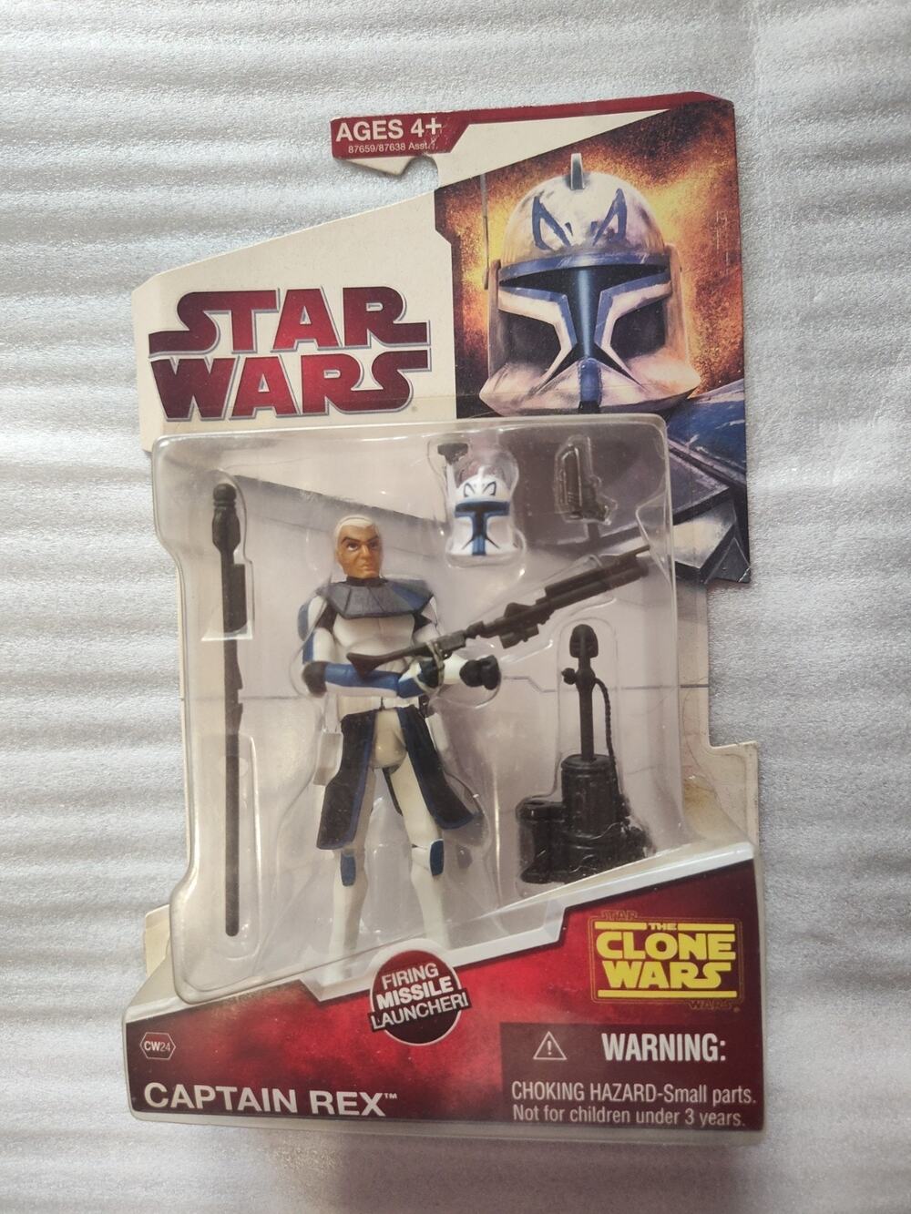 Star Wars The Clone Wars CAPTAIN REX Missile Launcher CW24 TCW CW DC-15 Pauldron